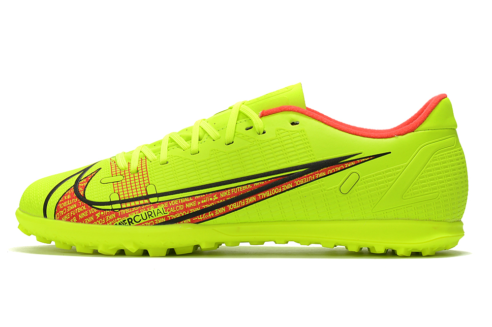 Nike Mercurial Vapor XIV Club TF green football shoes side
