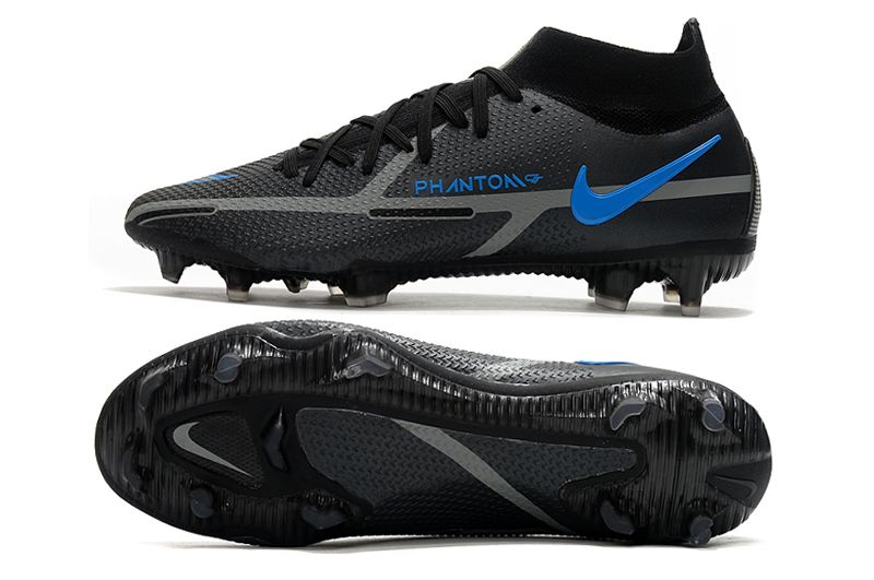Nike black bag sneaker set Phantom GT2 high-top waterproof full-knit FG football boots Sole
