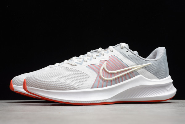2021 Nike Downshifter 11 dark smoky off-white college red running shoes ...
