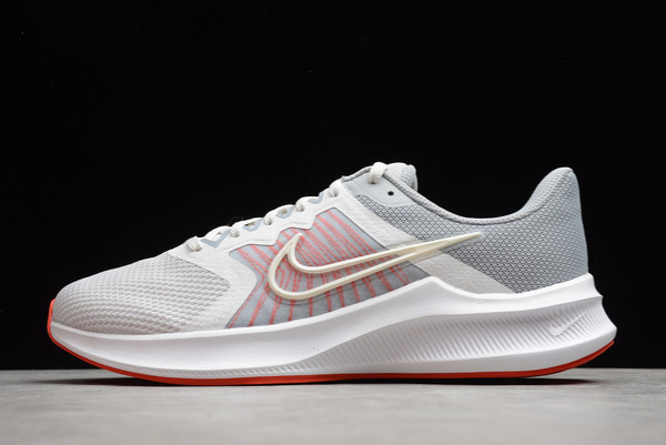 new-release-nike-downshifter-11-dark-smoke-grey-white-university-red-running-shoes-cw3411-004