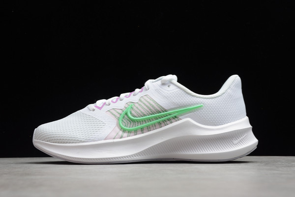 Nike Downshifter 11 Green White Running Shoes CW3413-101
