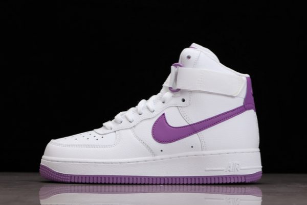 Fashion Nike Air Force 1 High Triple White Sneakers 334031-105