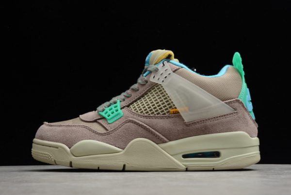 new-sale-union-x-air-jordan-4-taupe-haze-casual-basketball-shoes-dj5718-242