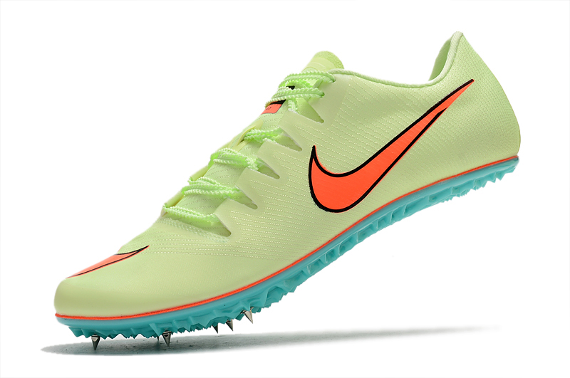 Nike track spikes Zoom Ja Fly blue green Left