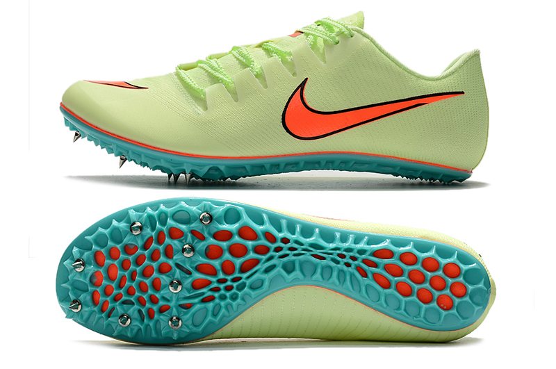 Nike track spikes Zoom Ja Fly blue green Sole