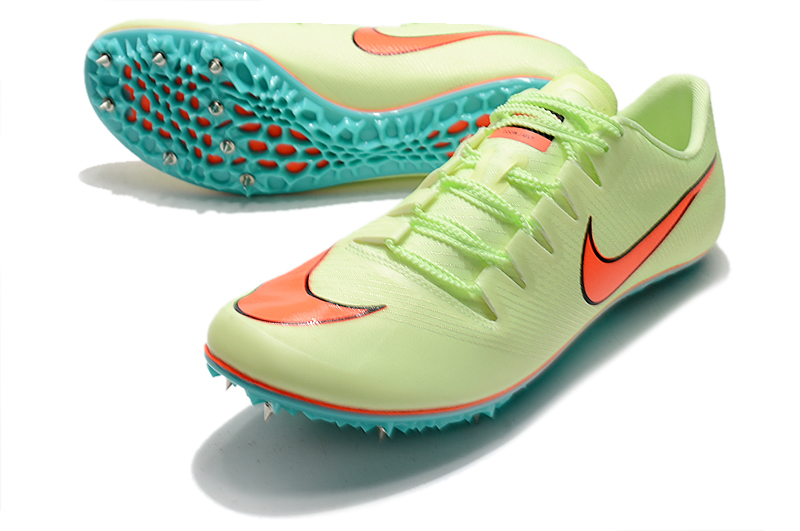 Nike track spikes Zoom Ja Fly blue green vamp