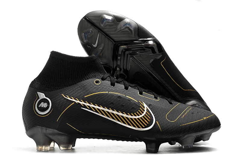 2022 Nike Mercurial Superfly 8 Elite FG Black Football Boots-006