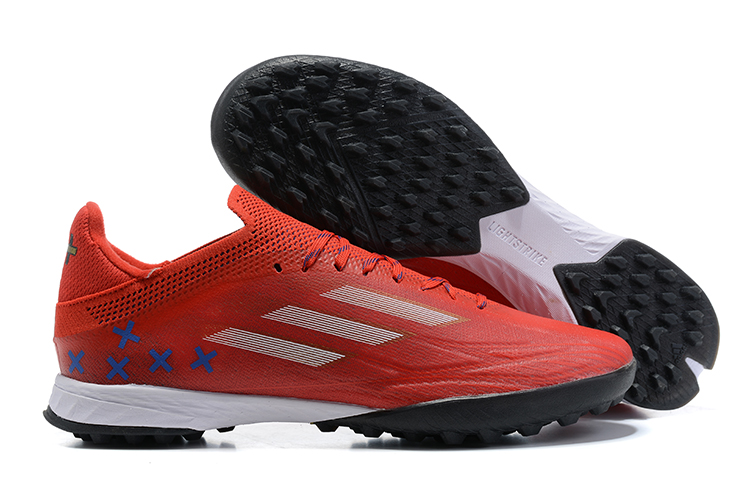 Adidas X SPEEDFLOW.1 TF Red Spike Football Boots overall
