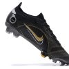 Best Selling Nike Mercurial Vapor XIV Elite FG Black and Yellow Football Boots Inside