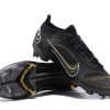 Best Selling Nike Mercurial Vapor XIV Elite FG Black and Yellow Football Boots Outside