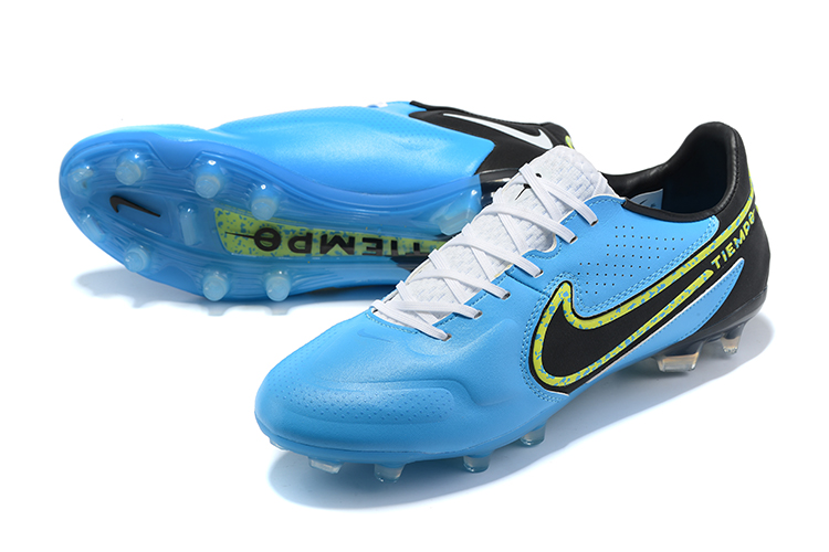 Hot Sale Nike Tiempo Legend 9 Elite FG Blue Football Boots-006