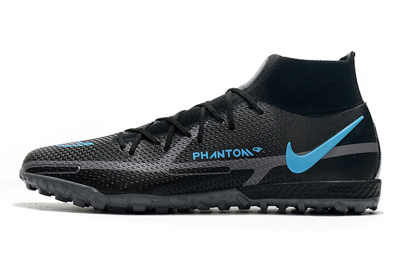 Nike Phantom GT2 Elite Dynamic Fit TF High Top Black Football Boots