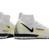 Nike Phantom GT2 Elite Dynamic Fit TF High Top White Football Boots side