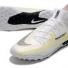 Nike Phantom GT2 Elite Dynamic Fit TF High Top White Football Boots vamp