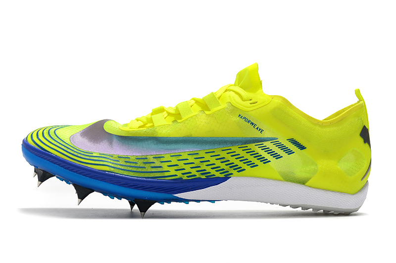 Nike Zoom Victory 5 XC Blue and Yellow Spikes