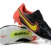 Sale Nike Tiempo Legend 9 FG Black Yellow Red Football Boots-002