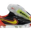 Sale Nike Tiempo Legend 9 FG Black Yellow Red Football Boots-003