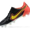 Sale Nike Tiempo Legend 9 FG Black Yellow Red Football Boots-006