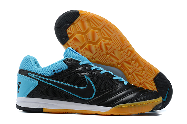 Supreme x Nike SB Gato Limited Blue & Black Flat Soccer Boots Right