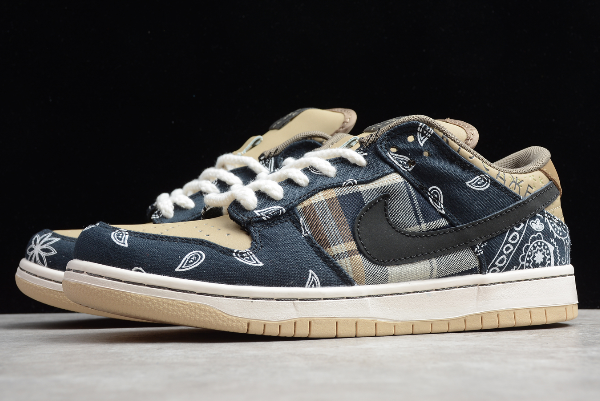 Brand New Travis Scott x Nike SB Dunk Low Black/Parachute Beige-Petra ...