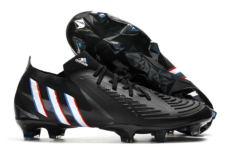 2022 Adidas PREDATOR EDGE.1 LOW FG Black Football Boots Outside