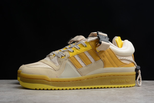 New Bad Bunny x adidas Forum Low Yellow Beige GW0271