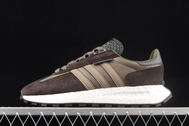 2022 New Adidas Retropy E5 Brown Olive - GW4411-001