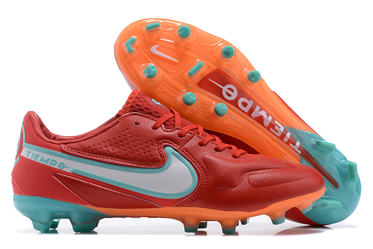 2022 Nike Tiempo Legend 9 Elite FG - Red Football Boots overall