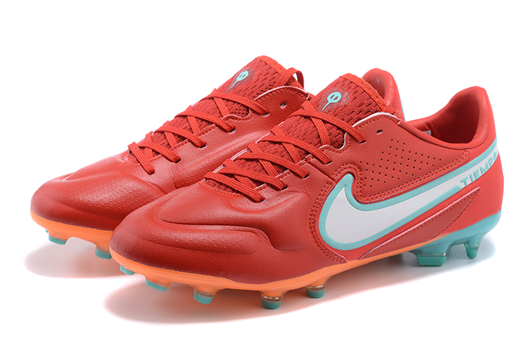 2022 Nike Tiempo Legend 9 Elite FG - Red Football Boots vamp