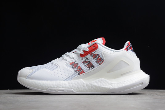 2022-adidas-Day-Jogger-White-Red-FW5899-For-Sale