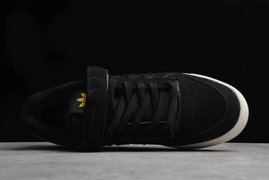 2022 adidas Forum 84 Low Black Suede -Q46366