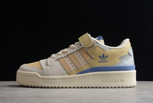 2022-adidas-Forum-84-Low-Champions-Grey-Light-Yellow-Blue-GX4575-For-Sale
