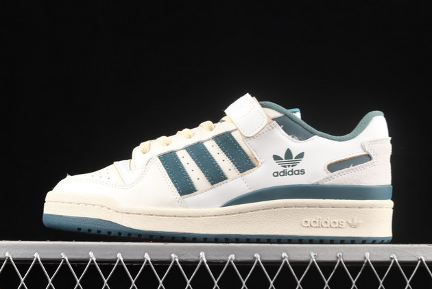 2022-adidas-Forum-84-Low-White-Green-GX4536-For-Sale