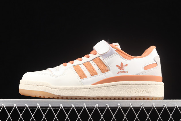 2022-adidas-Forum-84-Low-White-Hazy-Copper-G57966-For-Sale