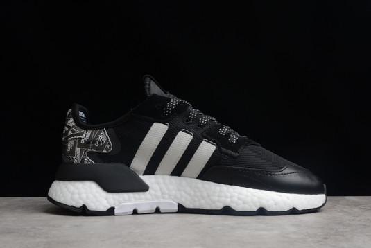 2022 Bagong adidas Nite Jogger Boost Black FW6689