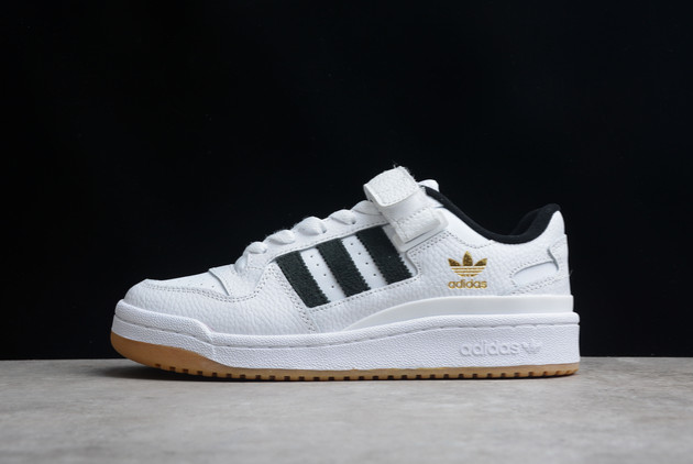 2022-adidas-Orginals-Forum-Low-White-Black-Gold-HO1924-For-Sale