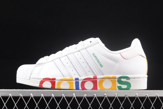 2022 adidas Originals Superstar Olympic Pack White Sneakers FY1147