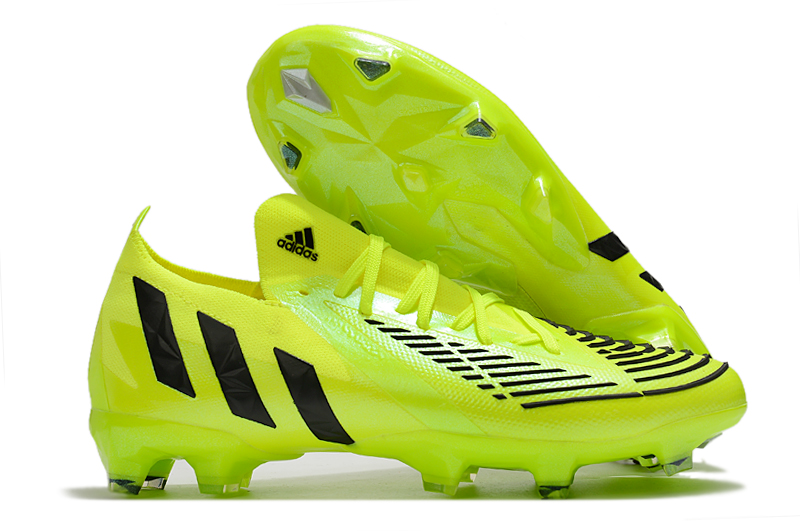 2022 adidas Predator EDGE GEOMETRIC.1 FG yellow football boots overall