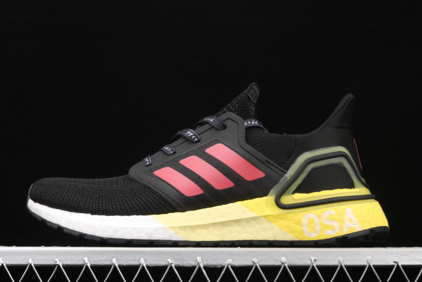 2022-adidas-Ultra-Boost-20-Consortium-Black-Yellow-Red-EG4369-For-Sale