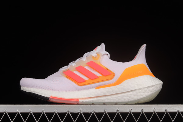 2022-adidas-Ultra-Boost-22-Consortium-Cloud-White-Turbo-Flash-Orange-GX5595-For-Sale