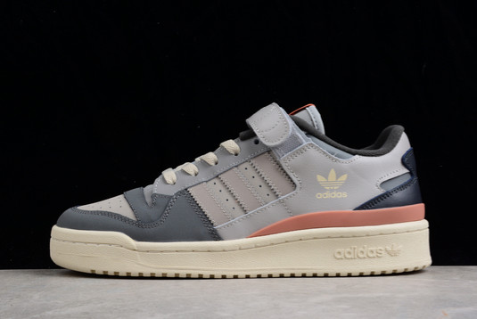 2022-adidas-originals-Forum-84-Low-Light-Grey-Dark-Grey-Navy-Orange-GX4576-For-Sale