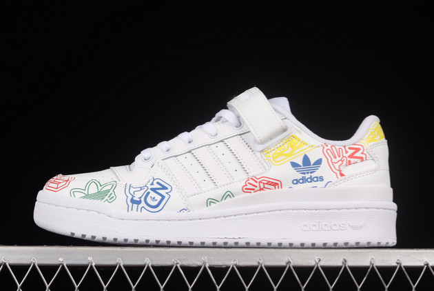 2022-adidas-originals-Forum-Low-White-GW4922-For-Sale