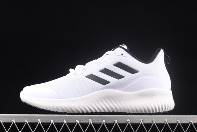 The latest adidas Alphacomfy Cloud White Core Black GZ3461