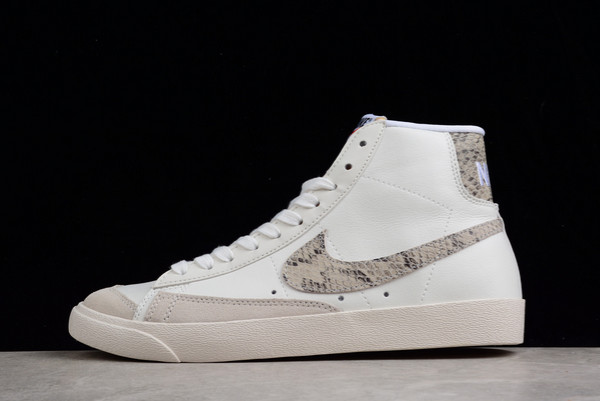 hot-sale-nike-blazer-mid-vintage-snakeskin-swoosh-white-sail-ci1176-101