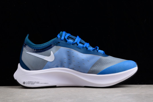 2022 Newest Nike Air Zoom Fly 3 Hyper Royal Grey Blue Running Shoes ...