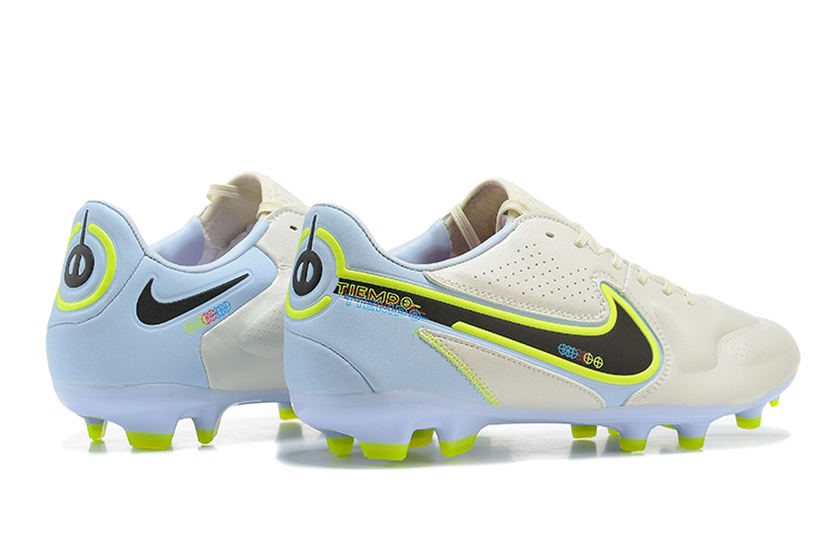 2022 Nike Tiempo Legend 9 Elite FG White Football Boots Outside
