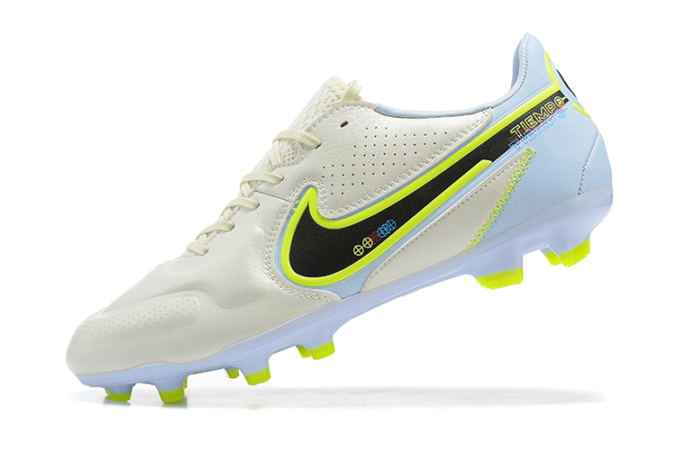 2022 Nike Tiempo Legend 9 Elite FG White Football Boots.
