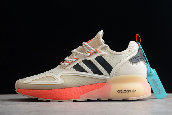 2022-adidas-originals-ZX-2K-Boost-Beige-Black-Orange-FY2001-For-Sale