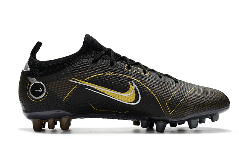 Men's and Women's Nike Mercurial Vapor XIV Elite AG Black Football Boots