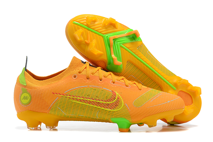 New Nike Mercurial Dream Speed Vapor 14 Elite FG Orange Green Football Boots Right